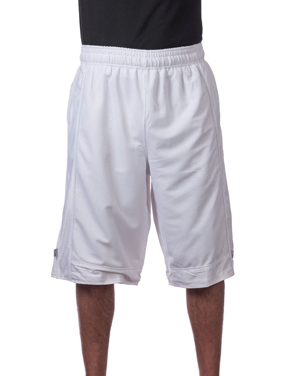 161 BLACK/GRAY Heavyweight Mesh Basketball Shorts